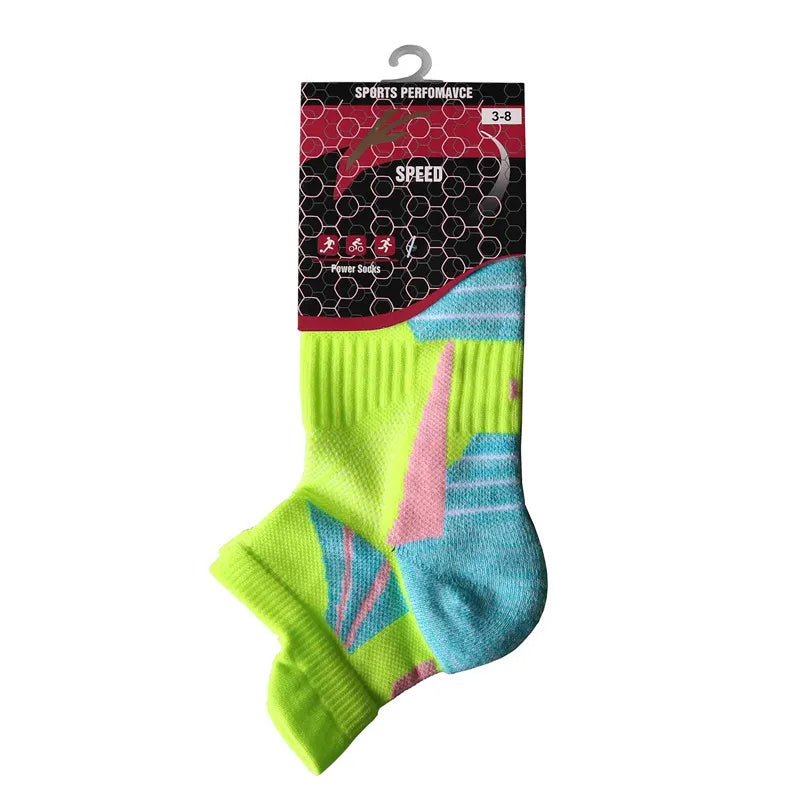 Women's Sports Socks – Breathable Cotton-Nylon Knit