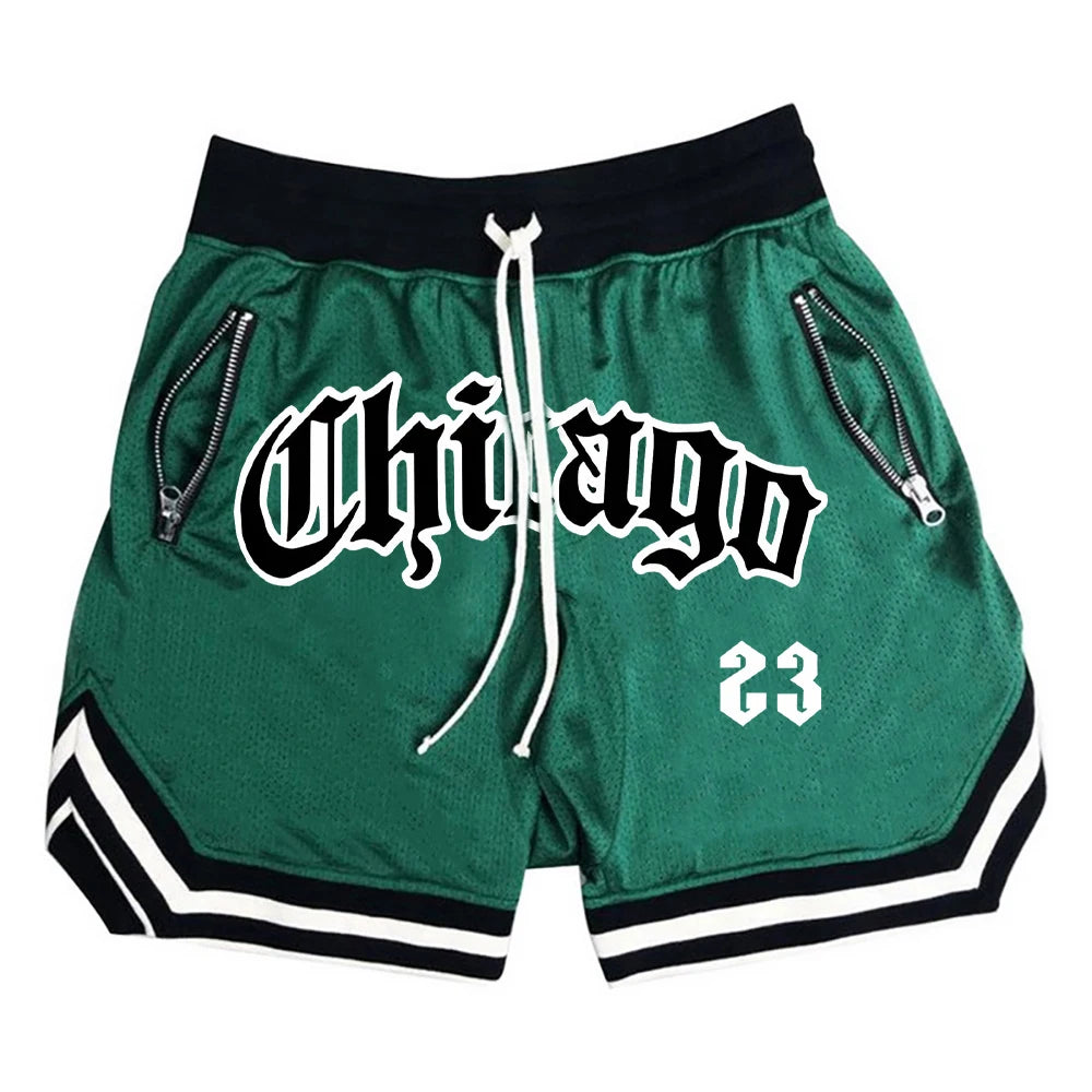 Men's Basketball Training Running Shorts — Lightweight Athletic Shorts