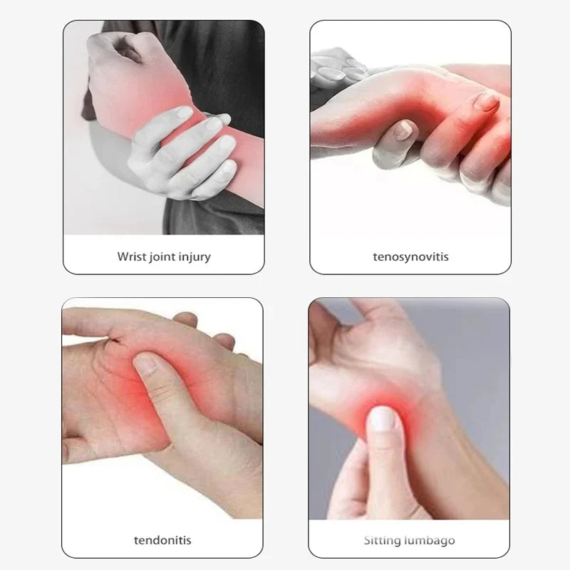 Electric Heating Wrist Protector – USB Heated Hand Massager & Support WristBand for Pain Relief