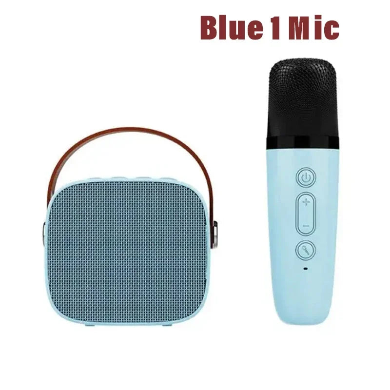 Wireless Dual Microphone Karaoke Machine — Bluetooth HIFI Speaker