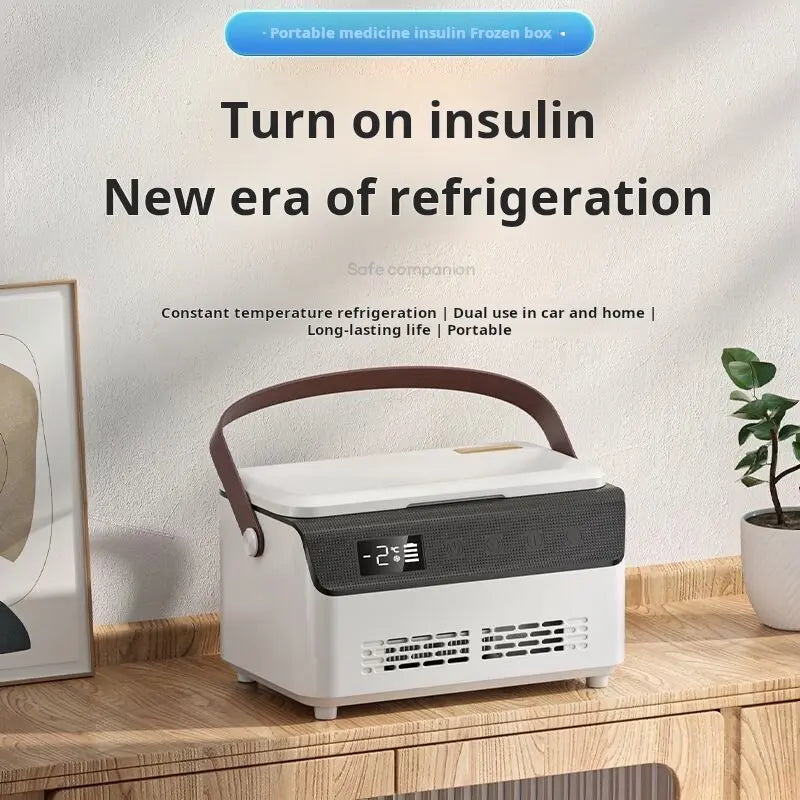 Insulin Refrigerator Box – Portable Medicine Cooler for Car, Travel & Home Use