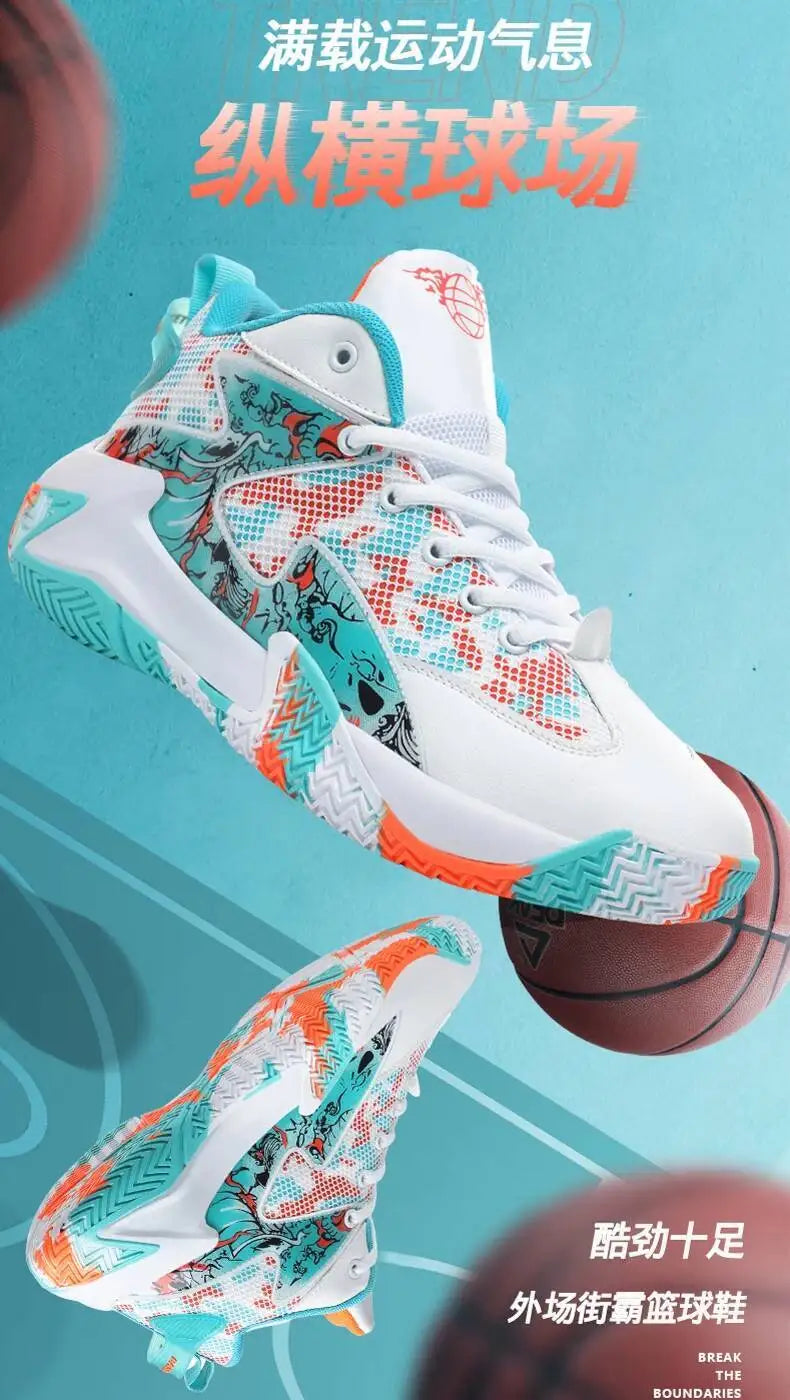 Women's Non-Slip Basketball Sneakers – Lightweight Casual Tennis Shoes