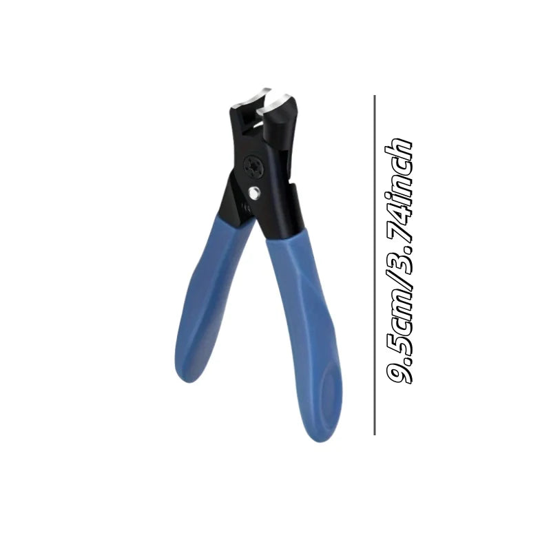 Heavy-Duty Toenail Clippers for Thick & Hard Nails — Wide Jaw Carbon Steel 2-Pack