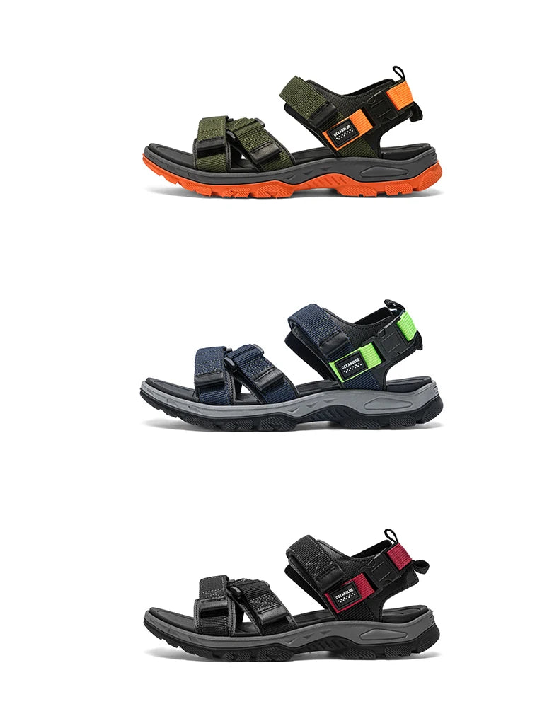 Men's Casual Outdoor Sport Sandals – Breathable Hiking & Beach Sandals