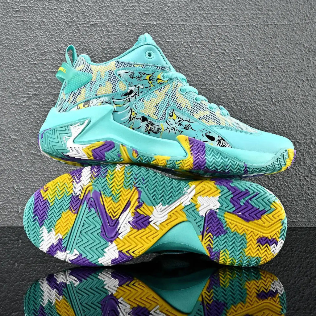 Women's Non-Slip Basketball Sneakers – Lightweight Casual Tennis Shoes