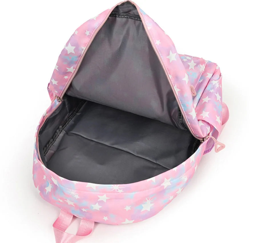 KPop Demon Hunters Nylon Backpack – Campus School & Travel Bag