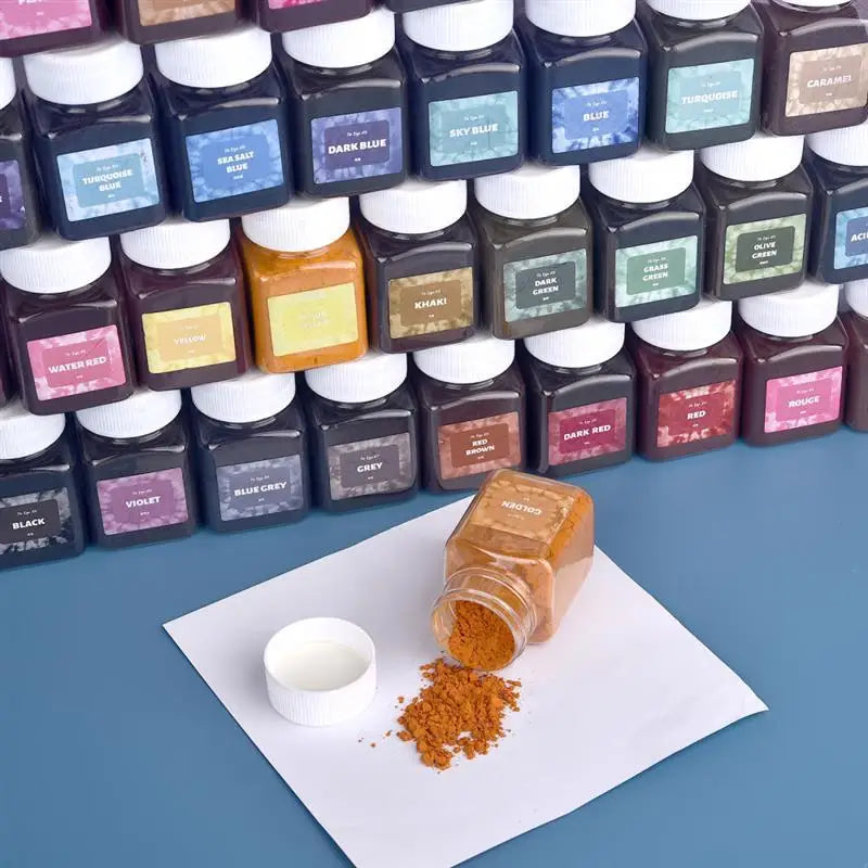 Transform Any Fabric with Color — Tie Dye Powder | 50ml Bottle, 27 Colors, Cotton & Nylon, No-Cook Formula