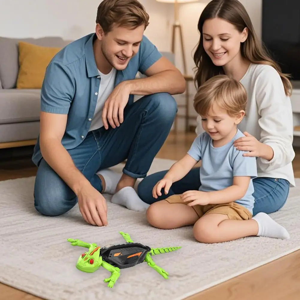Wall Climbing RC Gecko Toy – Electric Remote Control Lizard Wall Crawler for Kids