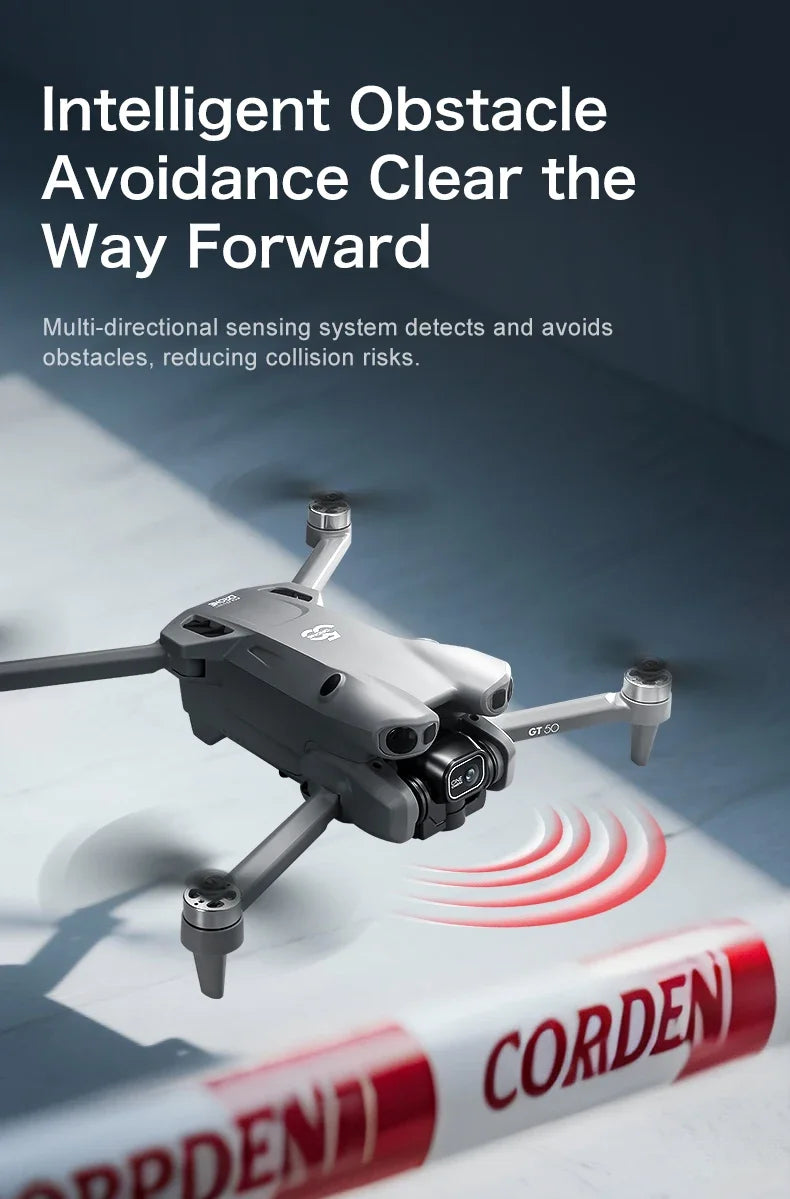 GT50 Camera Drone with Screen Remote & FPV