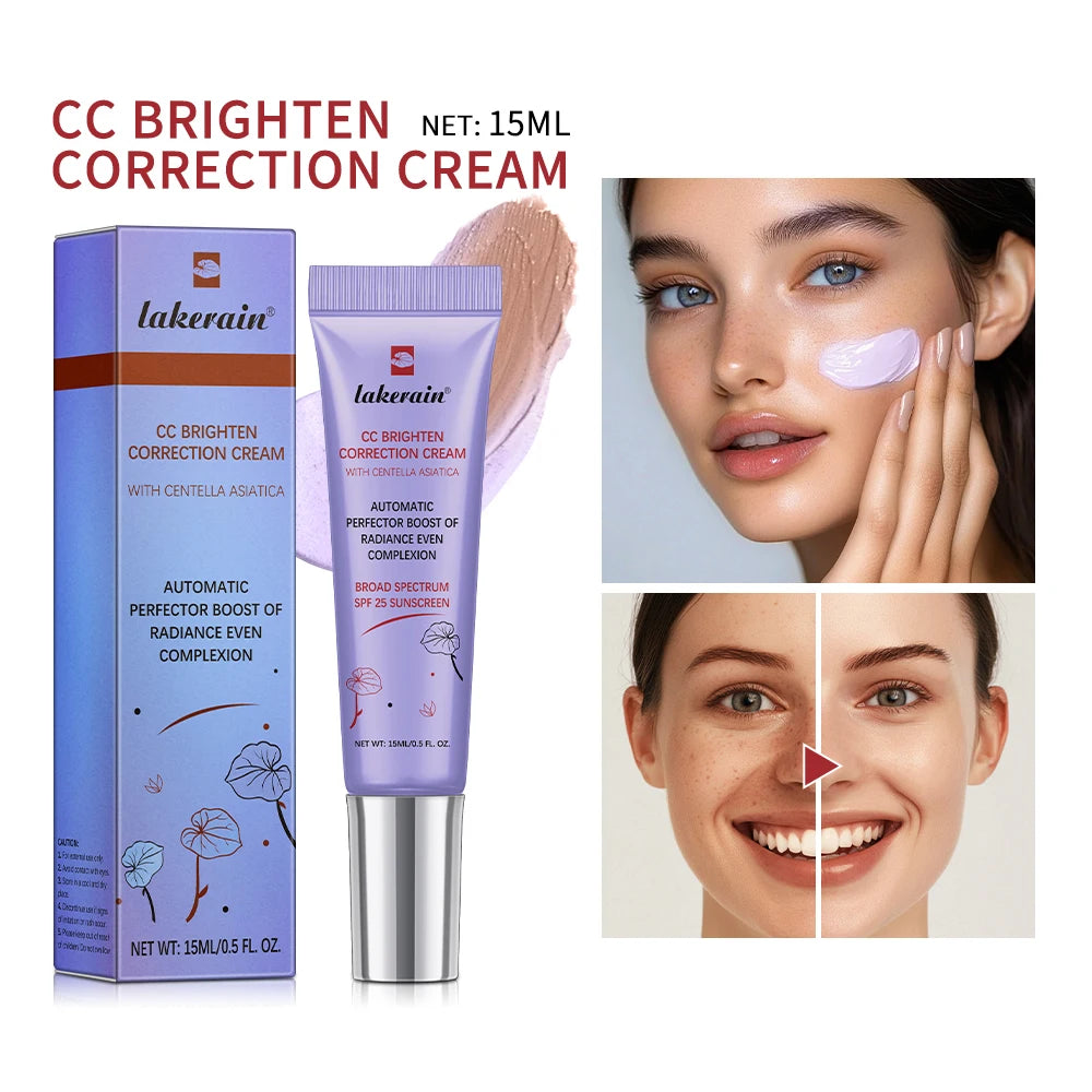 3-Pack CC Cream Color-Changing Foundation — Korean High Coverage Liquid