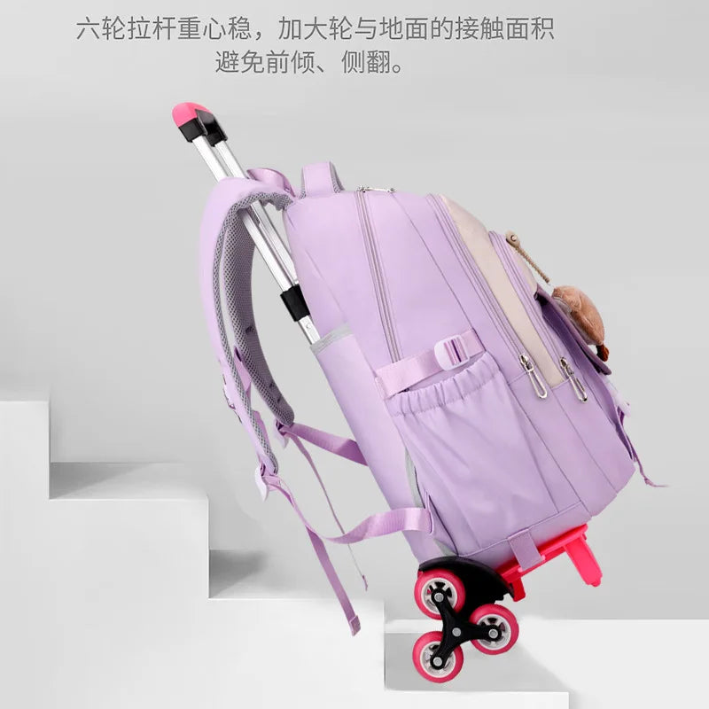 Trolley School Backpack – Two- & Six-Wheel Options