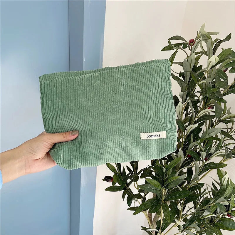 Women's Sweet Cosmetic Makeup Bag – Large Zipper Purse Pouch for Travel & Daily Organizer