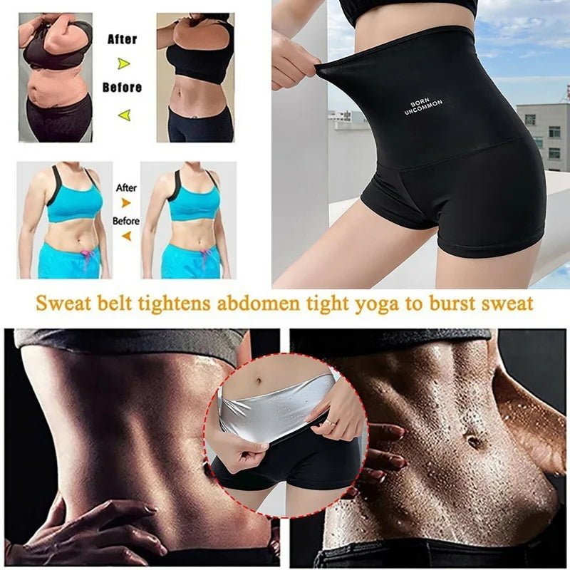 Women’s Sauna Sweat Pants — Thermo Slimming Leggings for Workouts