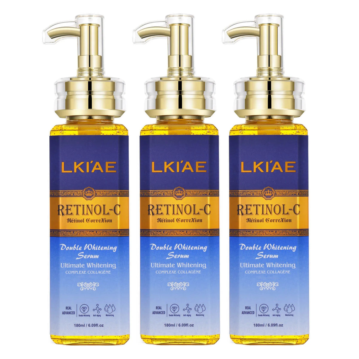LKIAE Advanced Retinol Whitening Skin Care Set – Brightening & Anti-Aging for All Skin Types