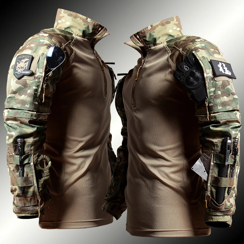 Men's Outdoor Workwear Jacket and Pants Set