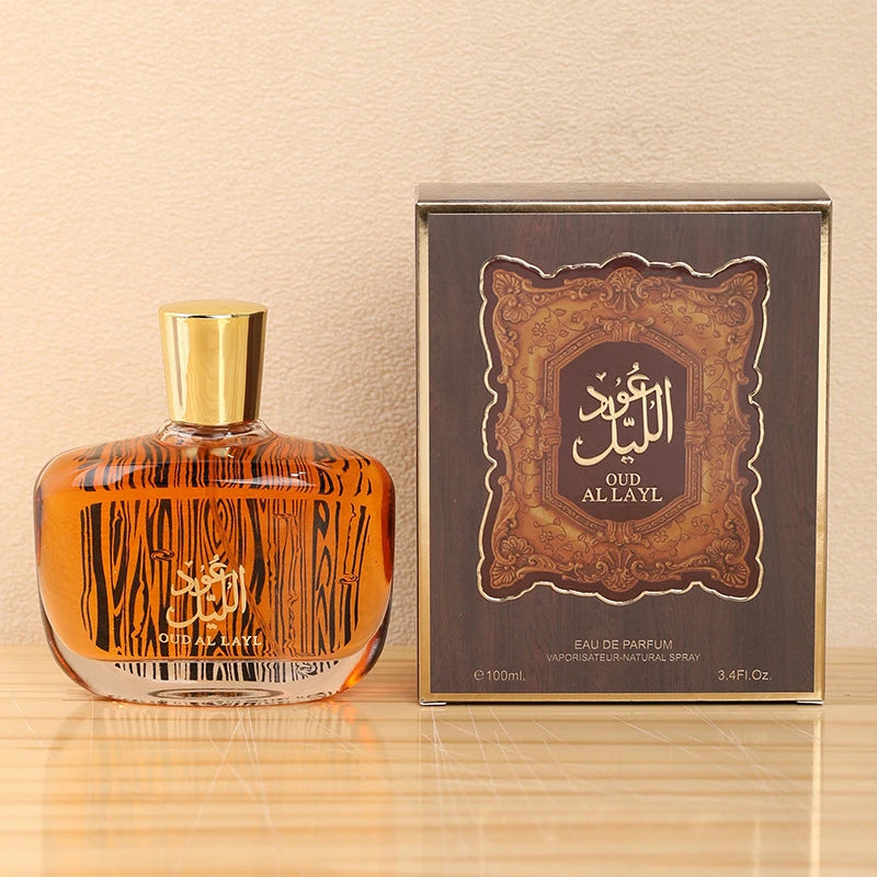 Oud Wood & Sandalwood Men's Perfume – Warm Spicy Oriental Luxury Fragrance