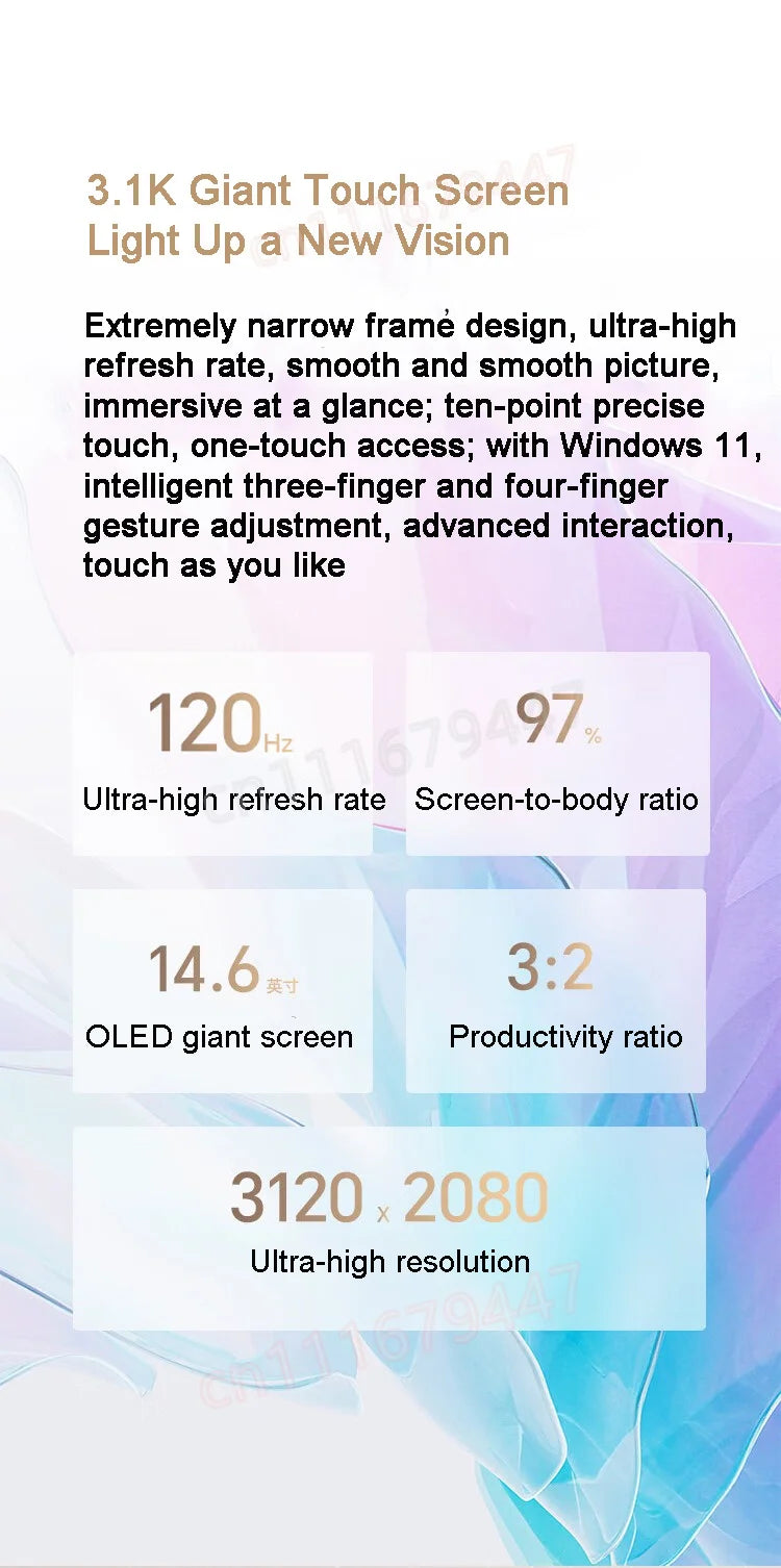 Honor MagicBook Art 14 2025 – 14.6" 3.1K OLED Touch, Intel Core Ultra 7, 32GB DDR5, Up to 2TB SSD