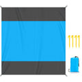 Waterproof Pocket Beach Mat – 2x2.1m Foldable Camping Picnic Blanket, Lightweight Sand-Proof Outdoor Mat
