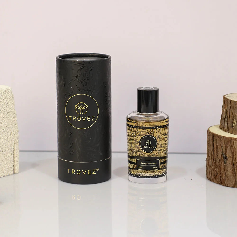 Fireplace Flame EDP 100ml – Smoky Woody Chestnut Vanilla Cologne