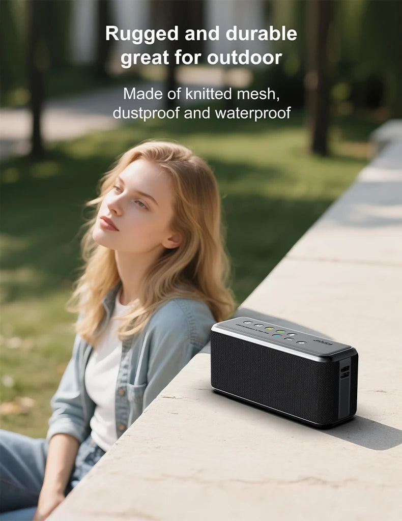 XDOBO X8 Max Portable Bluetooth Speaker — High-Power Outdoor Sound with LED Lights
