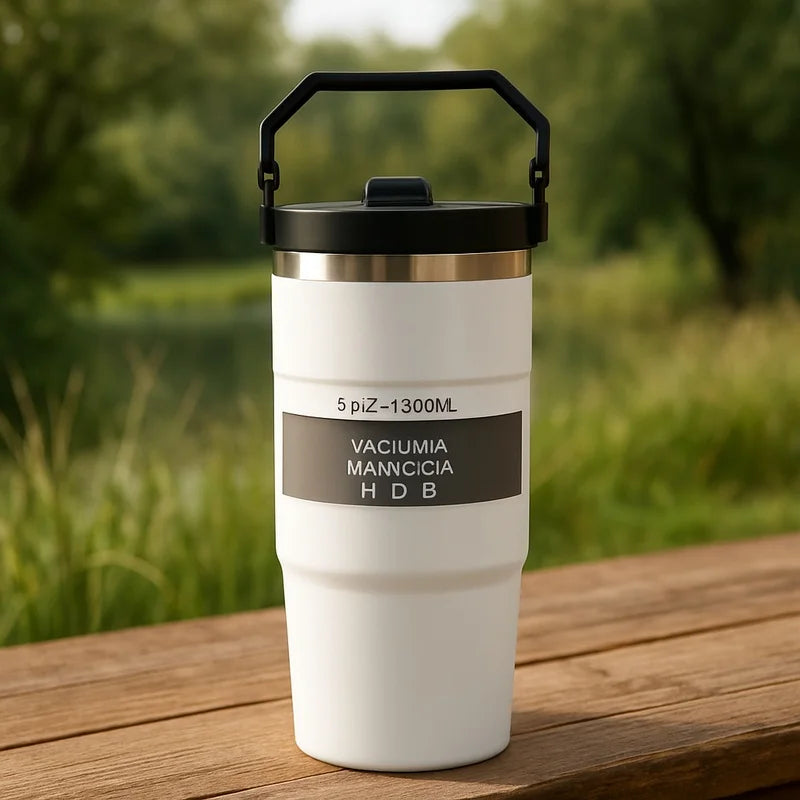 30oz Vacuum-Insulated SS Travel Tumbler with BPA-Free Tritan Lid – Hot & Cold, 900ml, Black/Green/Pink/White
