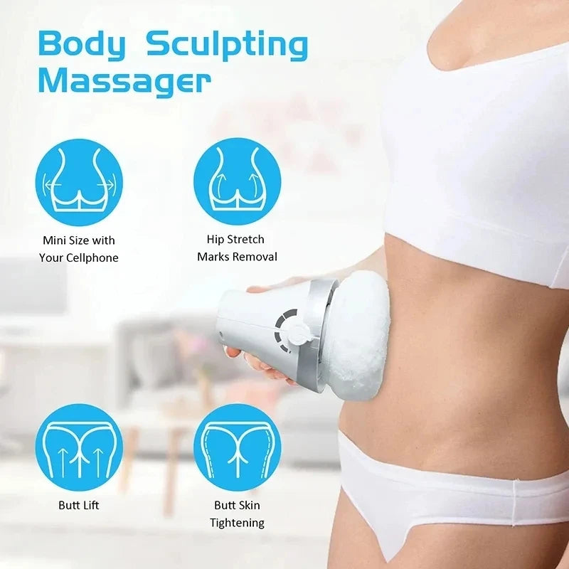 High Frequency Vibration Body Massager Slimming Machine — Anti-Cellulite Guasha Scraping Fat Burner Device