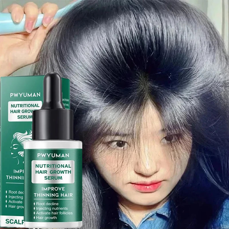 7-Day Ginger Hair Growth Serum — Fast-Acting Anti-Hair Loss & Scalp Treatment