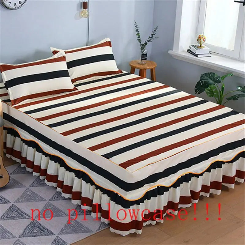 Sheets Fashion Modern Bedspread Comfortable Skin-friendly Simple Students Mattress Household Queen King Size Bed Cover Dustproof