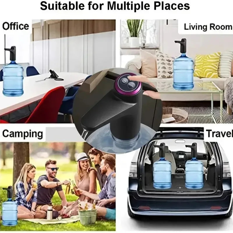 Portable 5-Gallon Water Dispenser — USB Charging Automatic Electric Pump