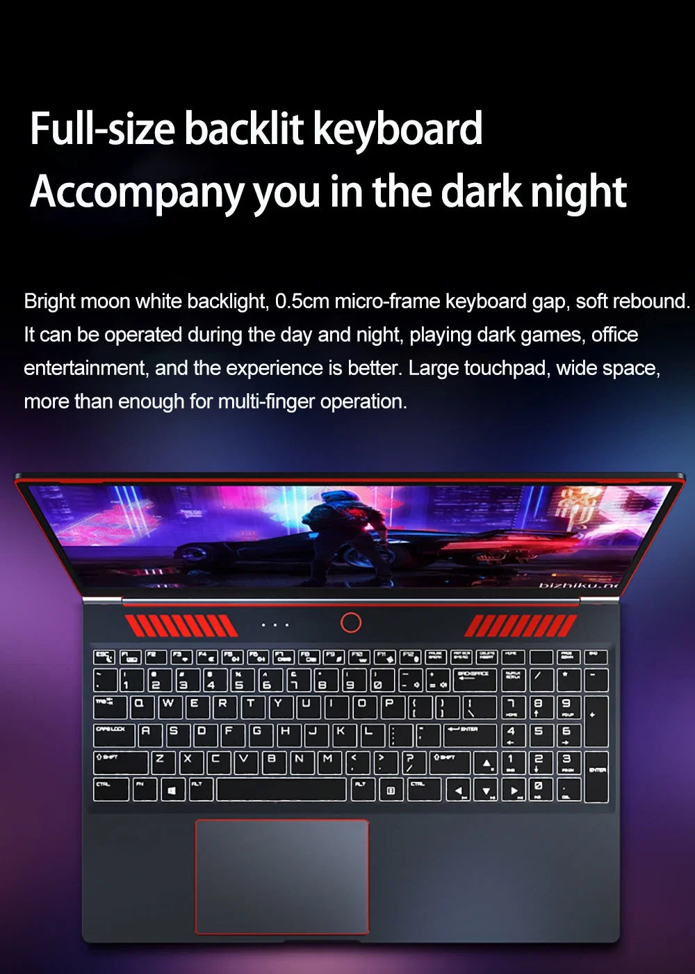 16.1" Gaming Laptop – RTX 4050 6GB or GTX 1650 4GB, Intel i9/i7, Up to 64GB DDR4, 4TB NVMe, 144Hz