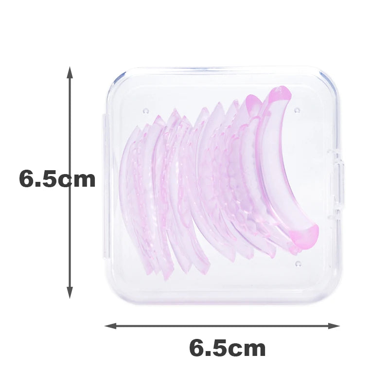 5-Pair Silicone Lash Lifting Perm Rods Set