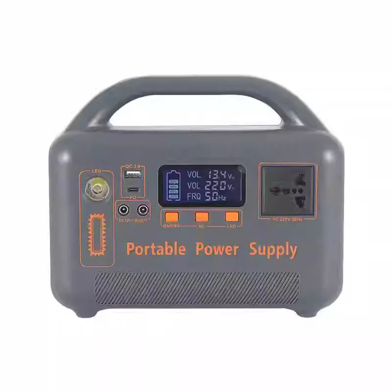400W Portable Power Station Solar Generator — Off-Grid Power for Camping & Outdoors