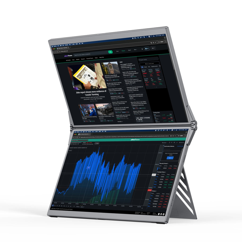 Dual Screen Portable Monitor – 15.6-Inch Full HD IPS
