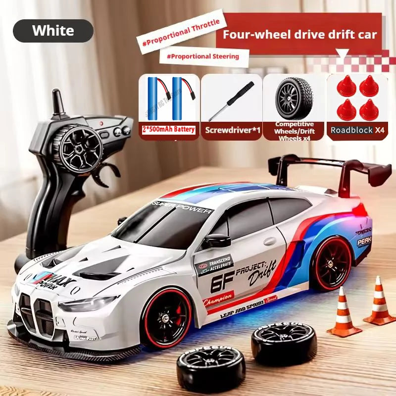 1:24 Scale 4WD RC Drift Car – High Speed Electric Racing Car for Kids & Adults