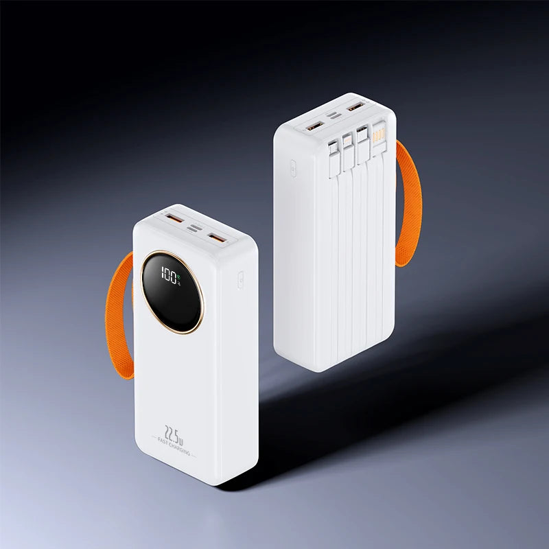 80000mAh 22.5W Portable Power Bank — High-Capacity Battery for Phones & Tablets