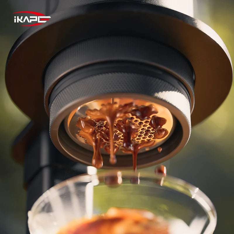 The Smartest Espresso Machine You Can Take Anywhere — IKAPE Kapo K2 | Bluetooth, 20-Bar, 13500mAh Battery, 51/58mm Portafilter