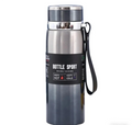 1L Stainless Steel Thermal Water Bottle — Vacuum Insulated Thermos with Handle for Hot & Cold Drinks