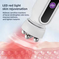 360° Rotating EMS Facial Massager with LED Phototherapy & Heat – Face Lift, Skin Tightening & Anti-Wrinkle Beauty Device