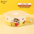 Crayon Cartoon Children's Bowl Set — Soup Bowl & Divided Plate