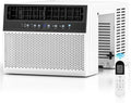 U-Shaped 10,000 BTU Window Air Conditioner — 6-in-1 Saddle AC with Cool, Fan & Dehumidifier, Energy Efficient, Low Noise, Cools up to 450 Sq Ft