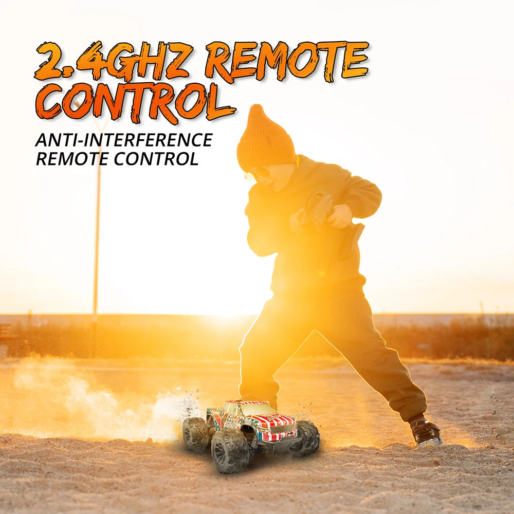 1:20 Scale 4WD RTR RC Monster Truck – High Speed Off-Road Climbing Drift Remote Control for Kids