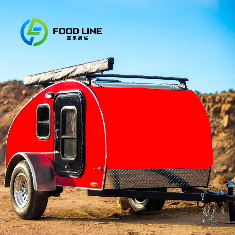 Family Camping Trailer — Large Storage Foldable Utility Cart for RV, Beach & Outdoor