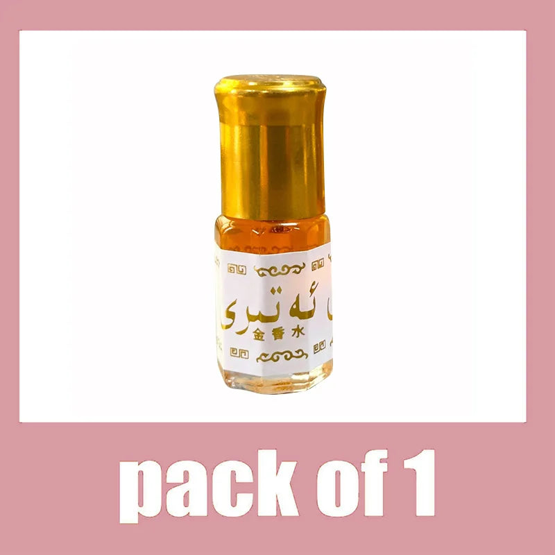 Pheromone Roll-On Perfume 3ml – Unisex Arabian Coconut Floral EDT Portable Fragrance