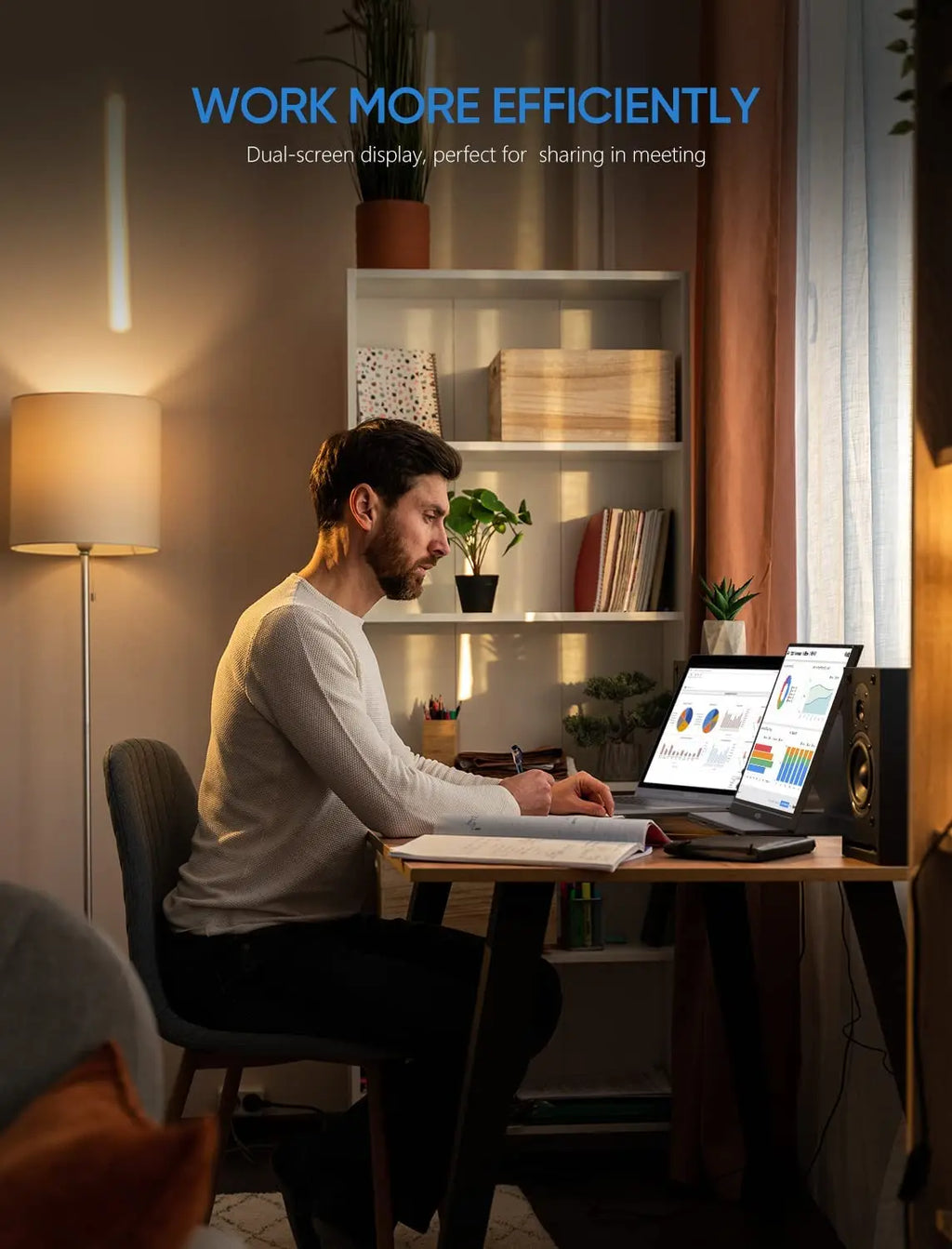 15.6-Inch Portable Monitor – Full HD IPS & Aluminum Housing