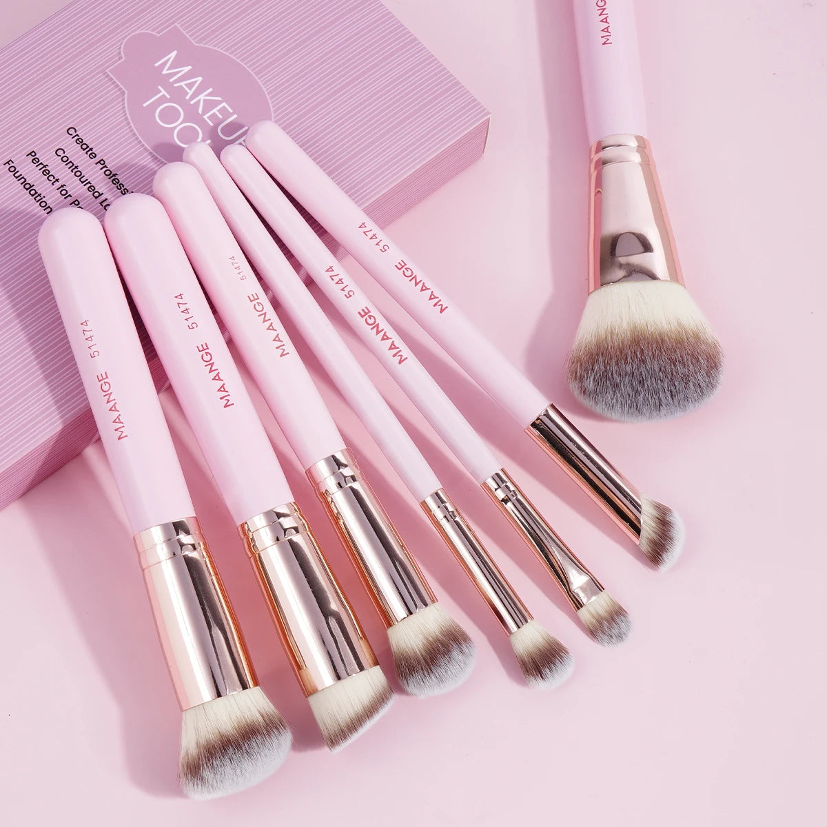 MAANGE 7-Piece Professional Makeup Brush Set