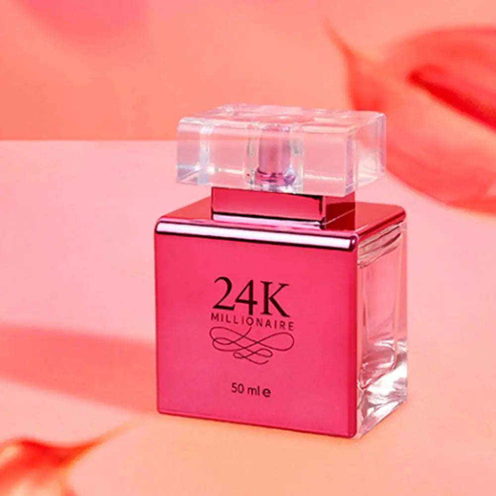 24K Gold Luxury Women's EDP 50ml – Floral Fruity Long-Lasting Fragrance
