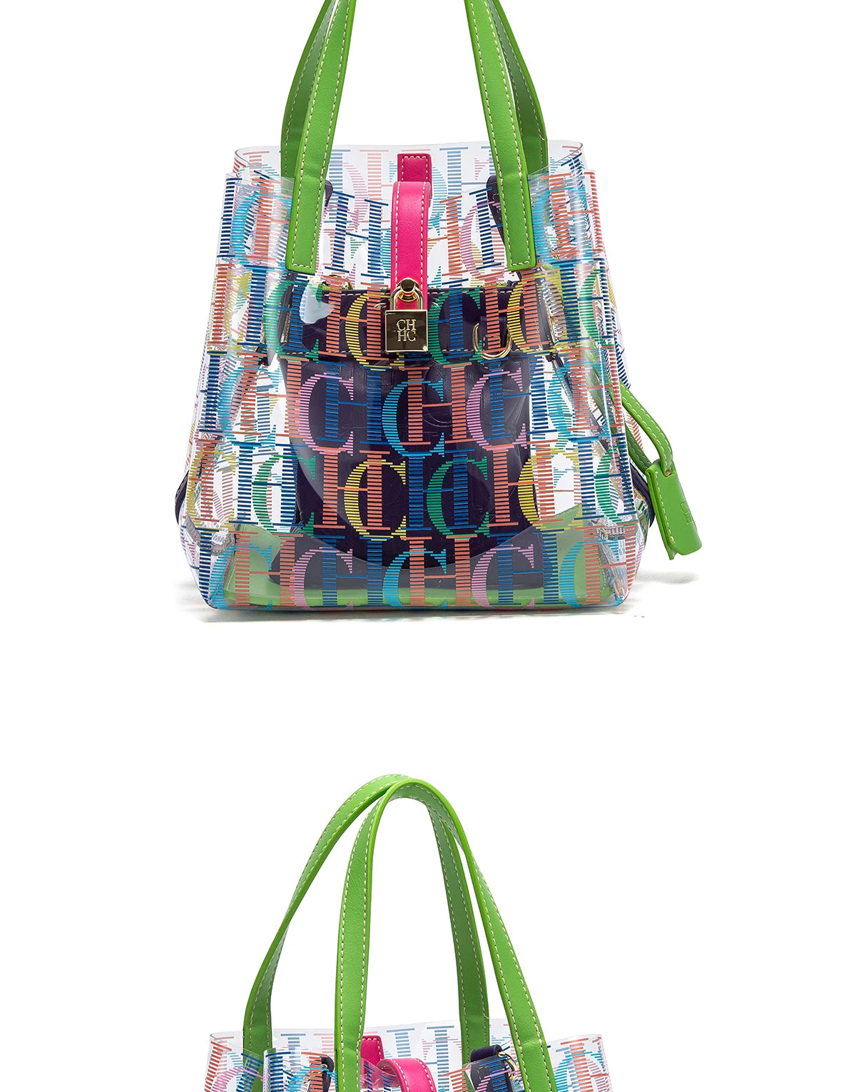 CH Transparent Luxury Shoulder Bag – Creative Personalized Fashion Design Handbag for Women 2026