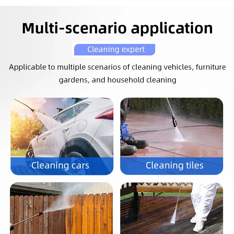 Electric Pressure Washer for Cars – 220V, Hose Options