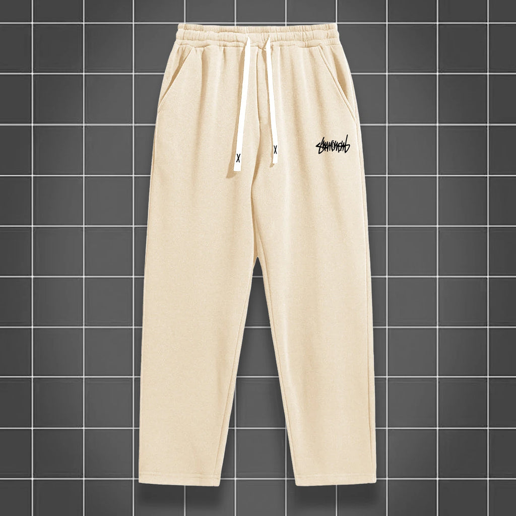 Men's Straight Leg Jogging Pants — Casual Comfort Trousers