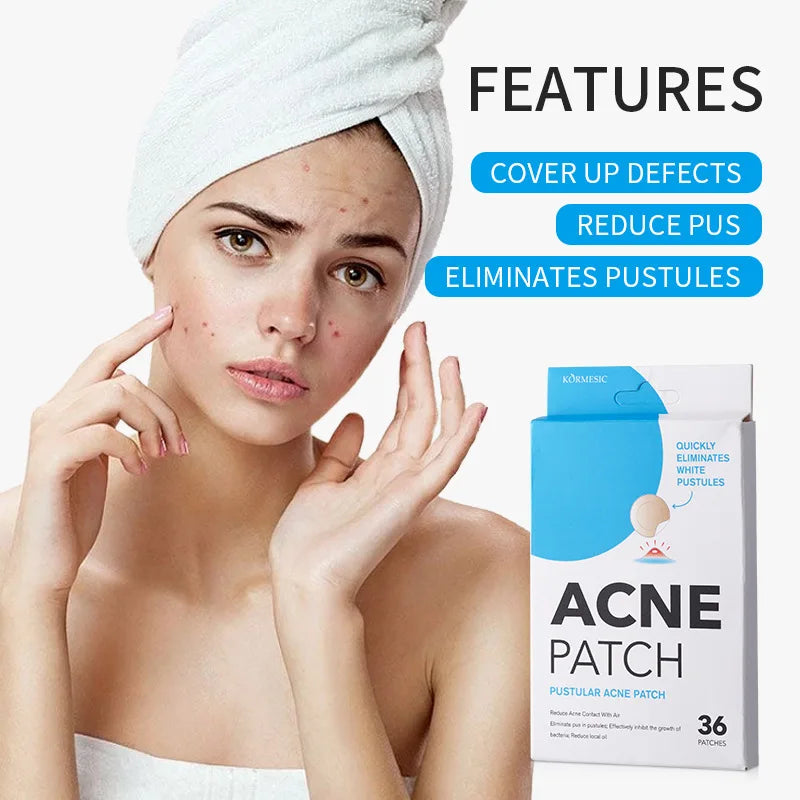 Invisible Acne Pimple Patch — Concealer Spot Stickers for Clear Skin